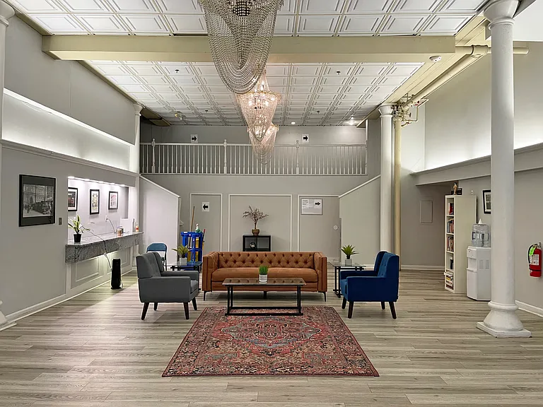 Lobby with concierge