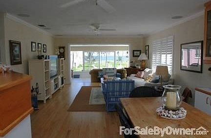 Walking through the front door : Immediate view of the Atlantic