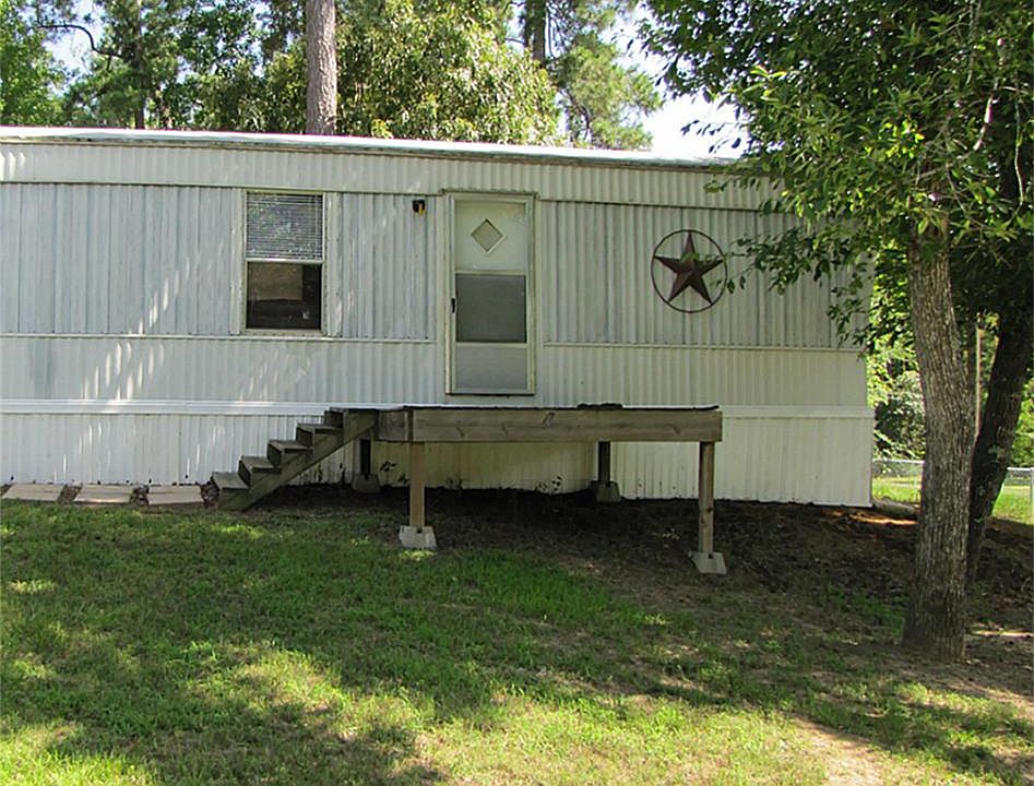 Outside of your new mobile home.