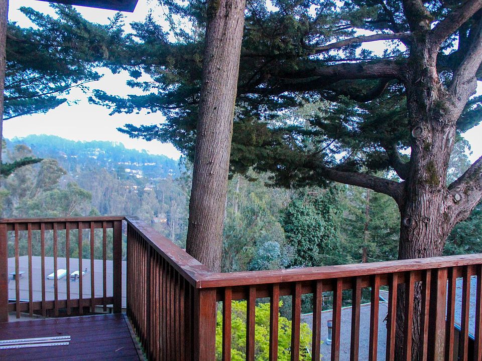 The view from the top floor deck