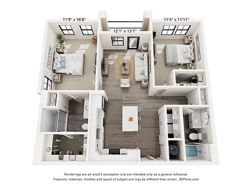 Floor plan B2