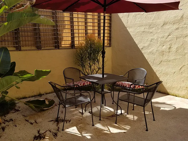 Patio area