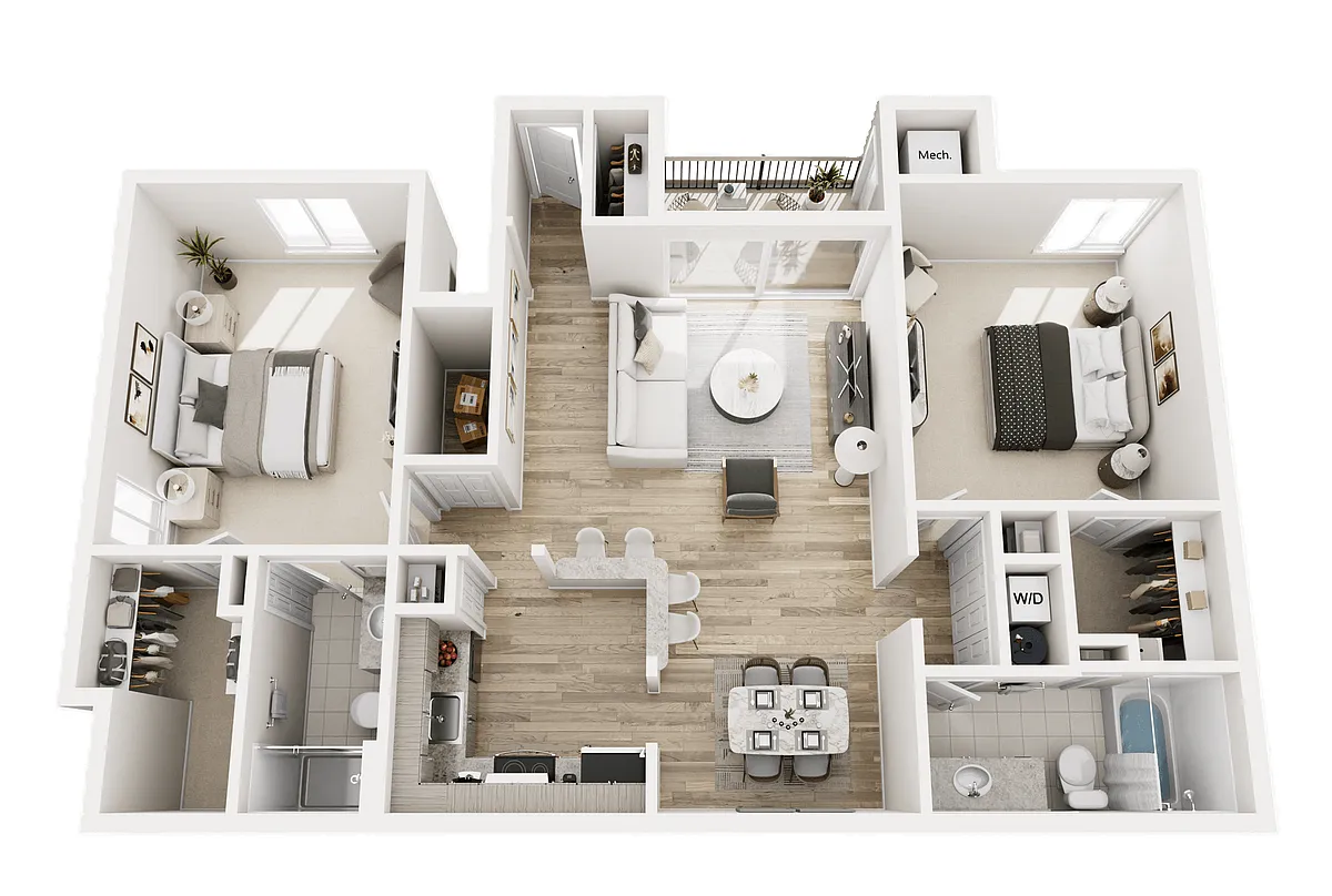Floor plan 2BL