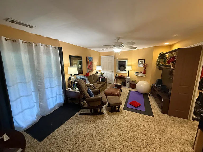 Game room / theater area. Tons of board games and a cozy chill area!