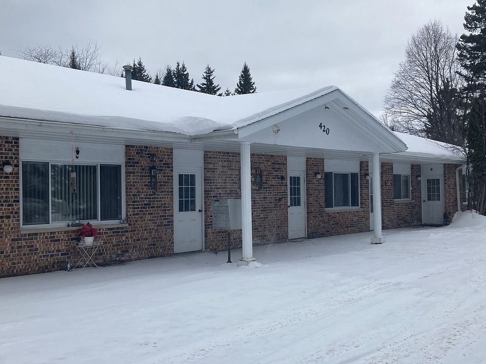 420 Michigan St. Apartment Rentals Eagle River, WI Zillow