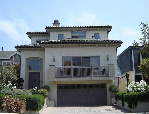 Quiet street with city views