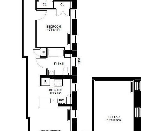 2nd image of 272 Manhattan Ave APT 1G