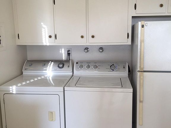 Full Size washer and dryer in unit