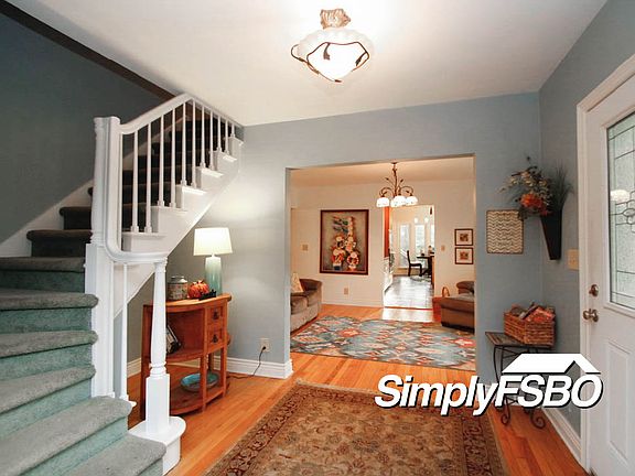 large welcoming entry