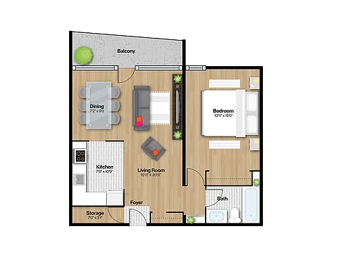 Floor plan 1910