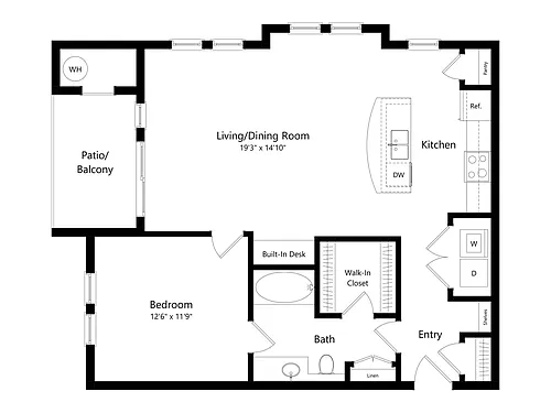 Floor plan Aspen