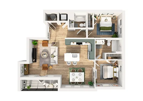 Floor plan B6