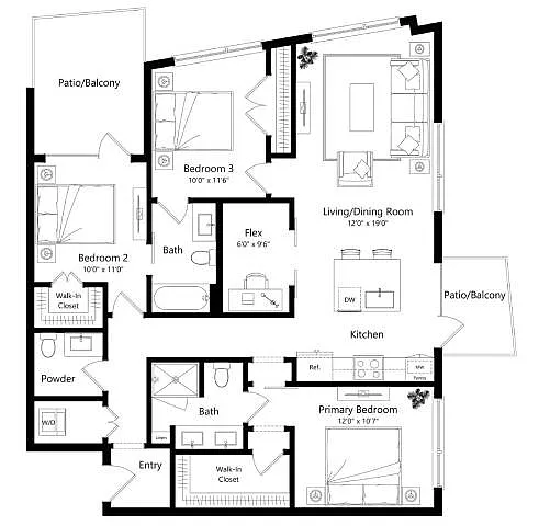 Floor plan C2