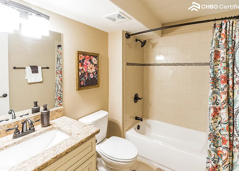 lower level full bath
