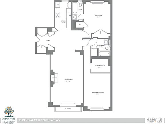 2nd image of 40 Central Park S #6D
