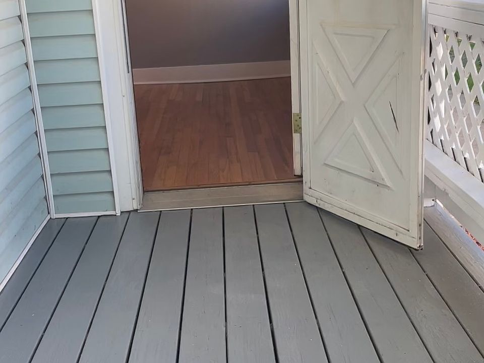 Front porch entry