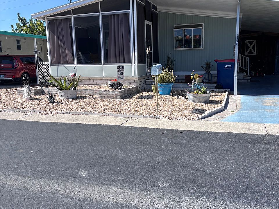 Front of double wide home