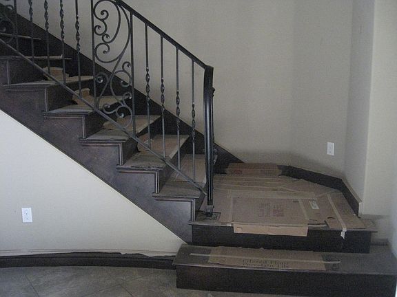 Sweeping stairwell