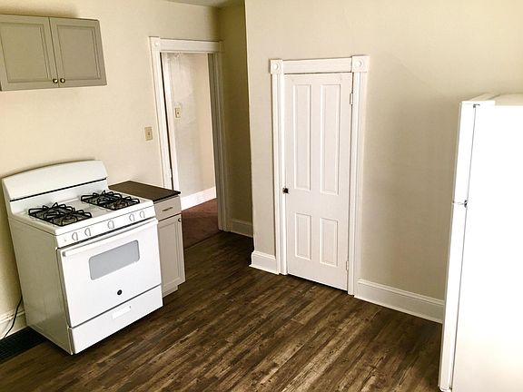 Modern kitchen with gas stove