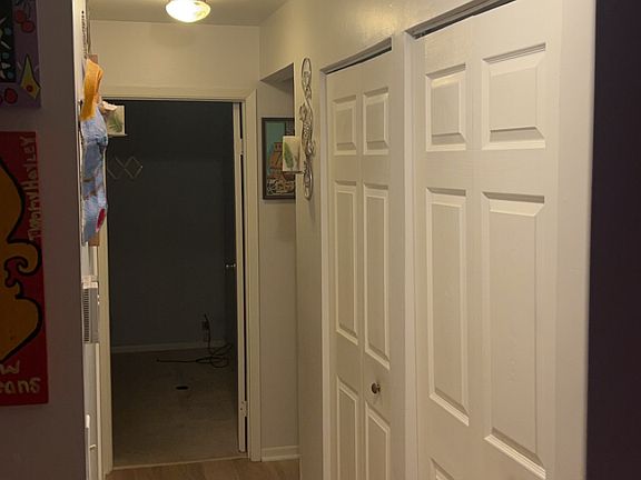 2 storage closets in the 1st floor hallway