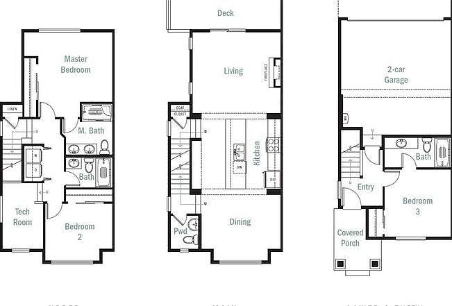 Townhouse Floorplan
