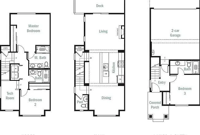 Townhouse Floorplan
