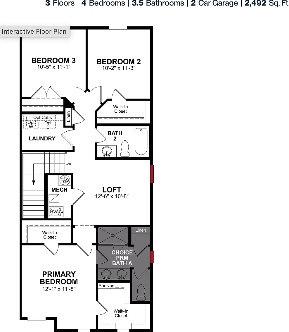 4 bed, 3.5 bath, 2495 sqft, $3,395 — Photo 3