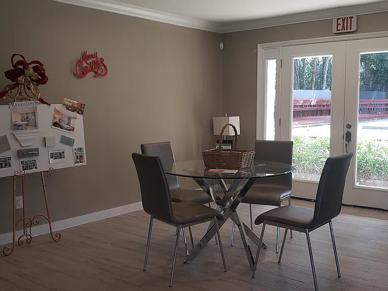 Leasing Office Table Area