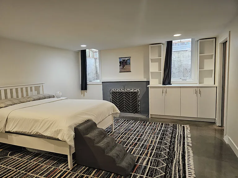 This fireplace is non-functional and not intended for use.
