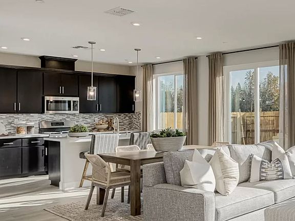 Designer Kitchen with Quartz counters and an Island! Welcome Home!