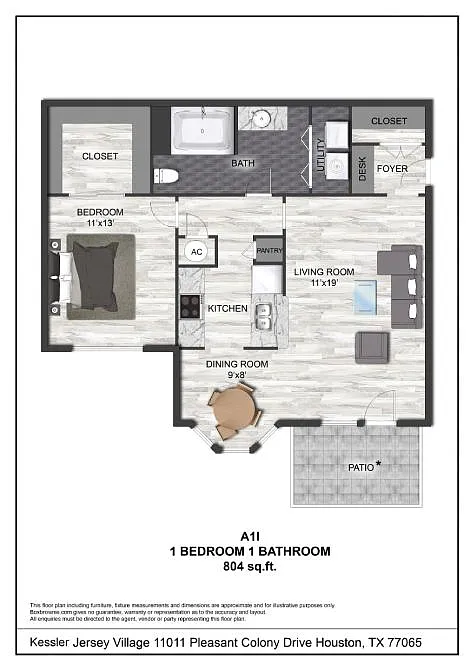 Floor plan A1I
