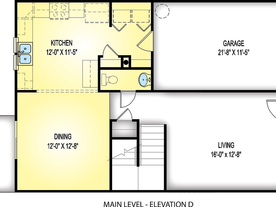 Harborview EL D Main Level REV