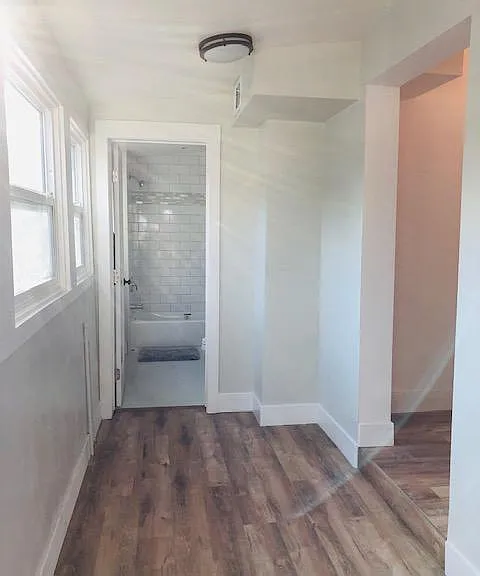 Another view of the approx. 90 sf sunroom that could be used as an office or additional dining.
