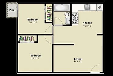 Floor plan Willowbrook