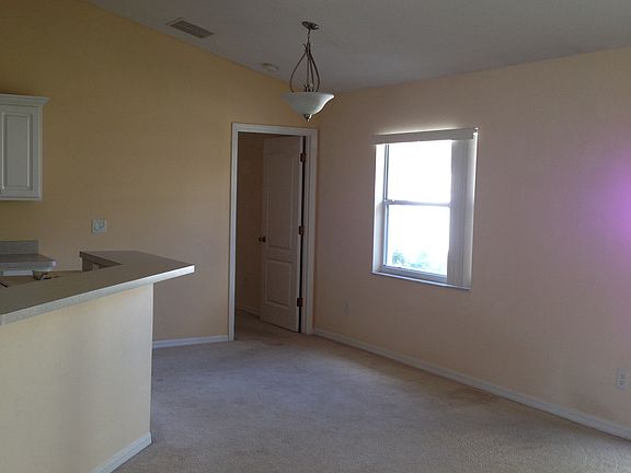Dining area from living room