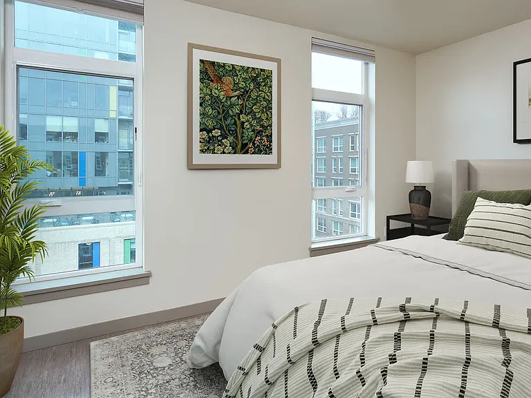Bedroom with Hard Surface Flooring