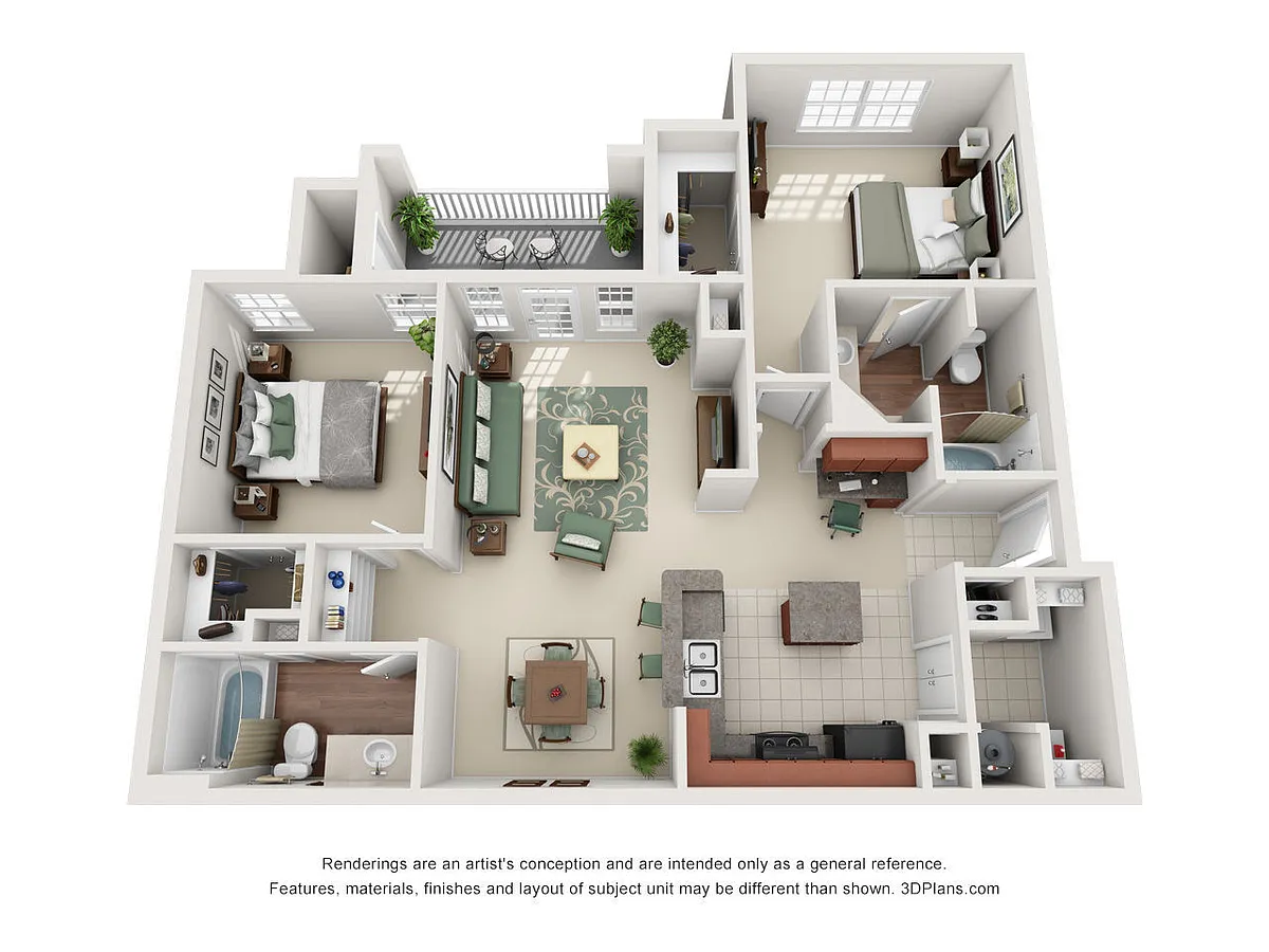 Floor plan Chestnut