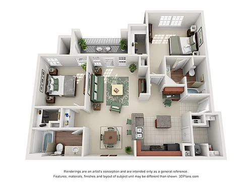 Floor plan Chestnut