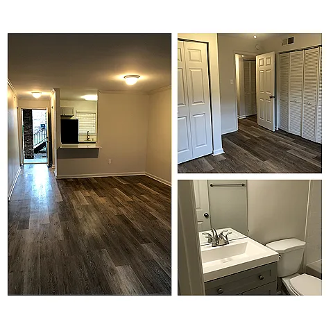 Floor plan Two Bedroom/ One Bath (P/B-R)