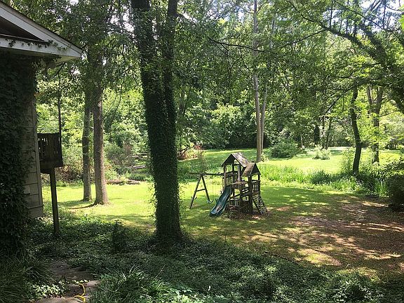 Gorgeous backyard view 1