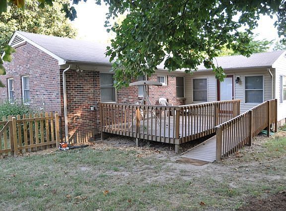 Back deck/ramp
