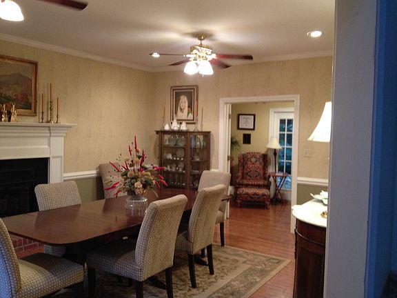 Dining rm looking into study