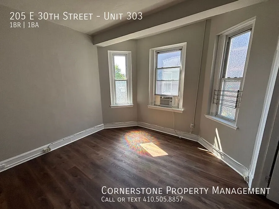 1 bed 1 bath | $1250 | 205 E 30th St. Baltimore, MD 21218 Apt. #303| Walk to JHU & MedStar Union ... — Photo 4