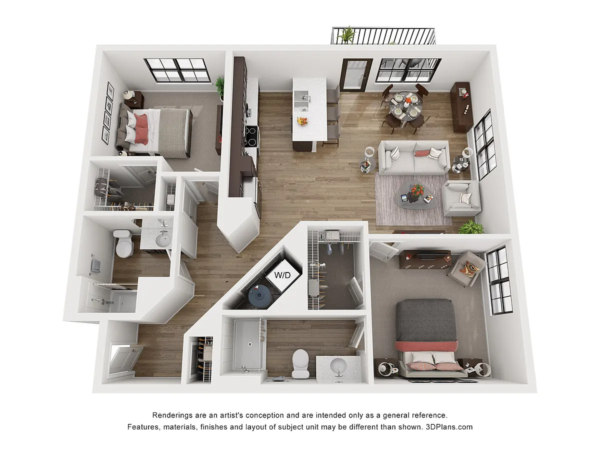 Floor plan The Elm