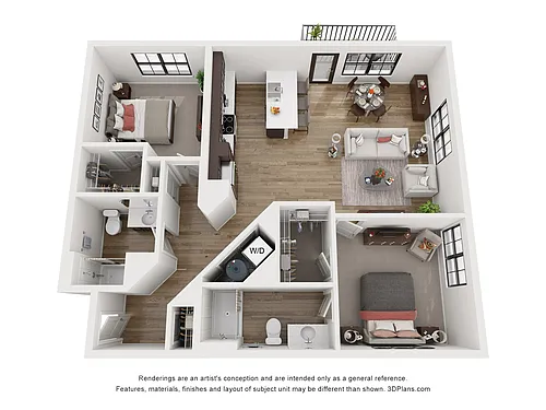 Floor plan The Elm