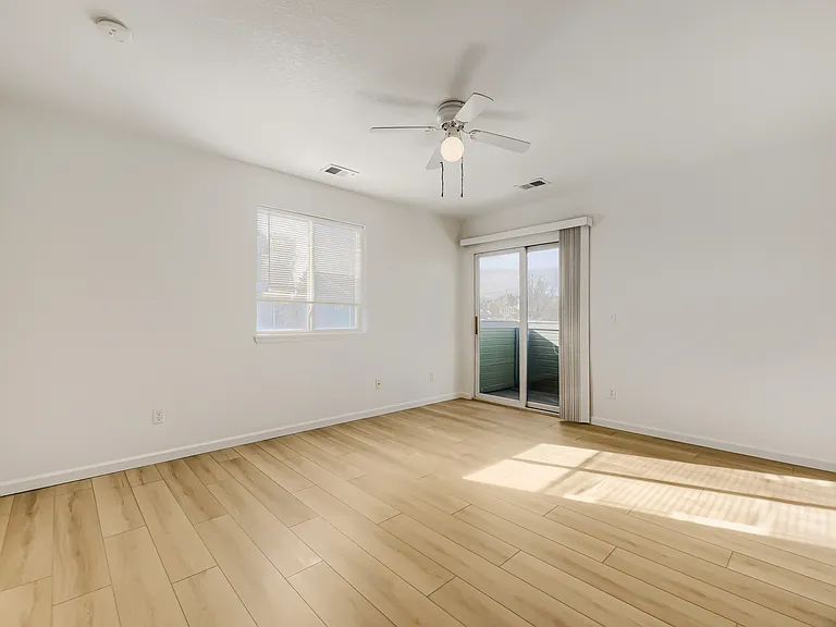 Bedroom 1 includes private balcony