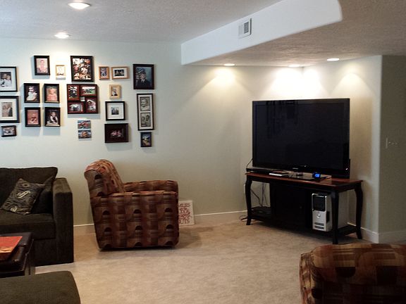 Basement lounge/TV room