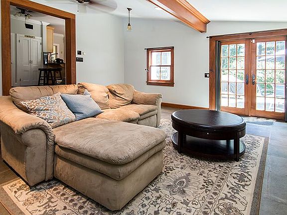 Warm comfortable family room