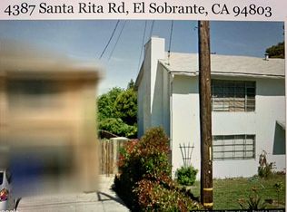 4387 Santa Rita Rd, El Sobrante, CA 94803