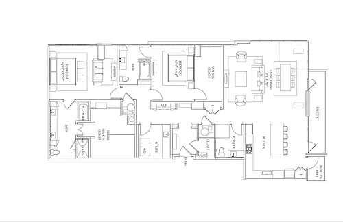 Floor plan B23PH